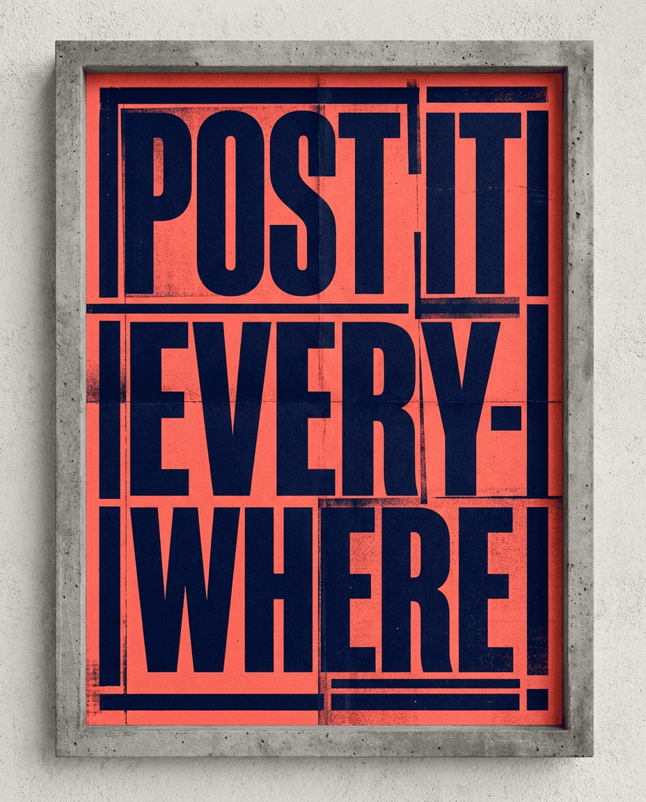 Campaign poster