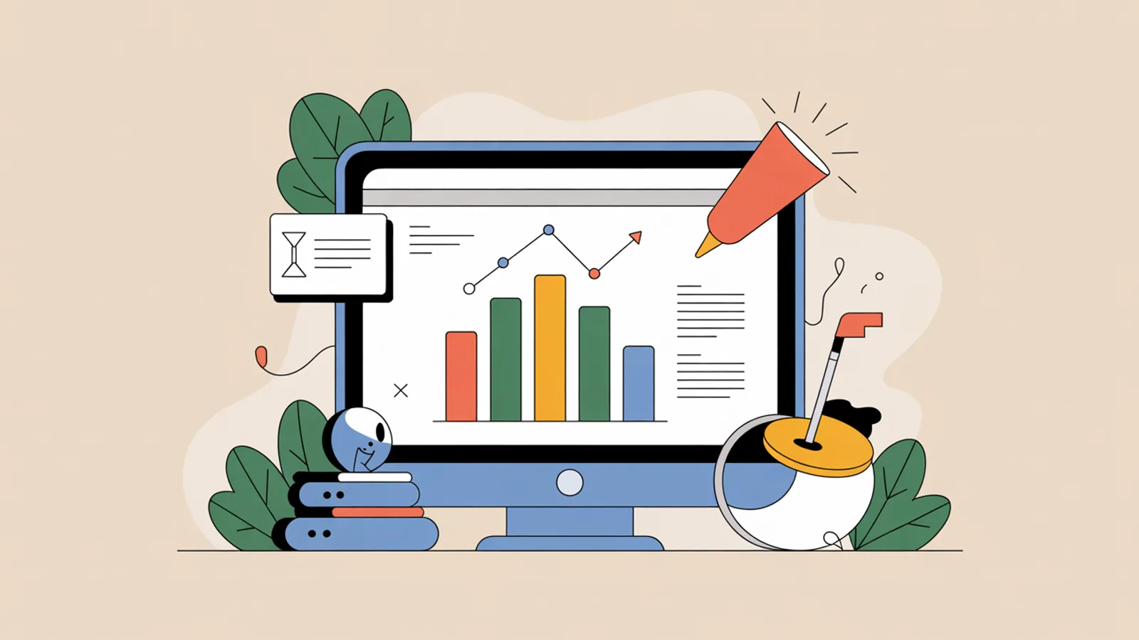 Competitor research report workspace